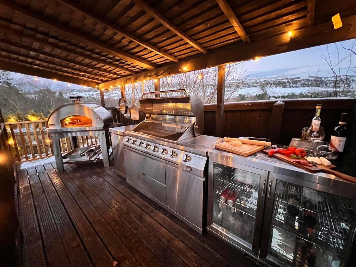 3 - Spectacular Views - Pizza Oven & Bbq Villa Pont Sticill Ngoại thất bức ảnh